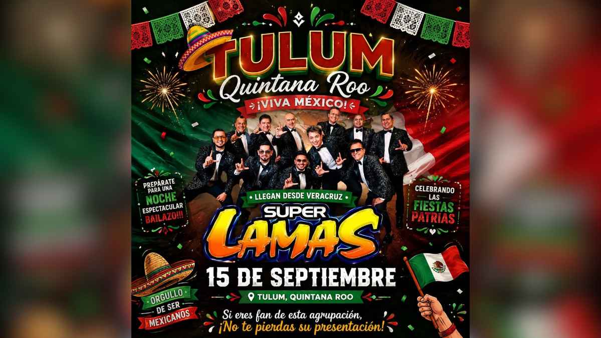 Super Lamas at Tulum’s Independence Day Celebration