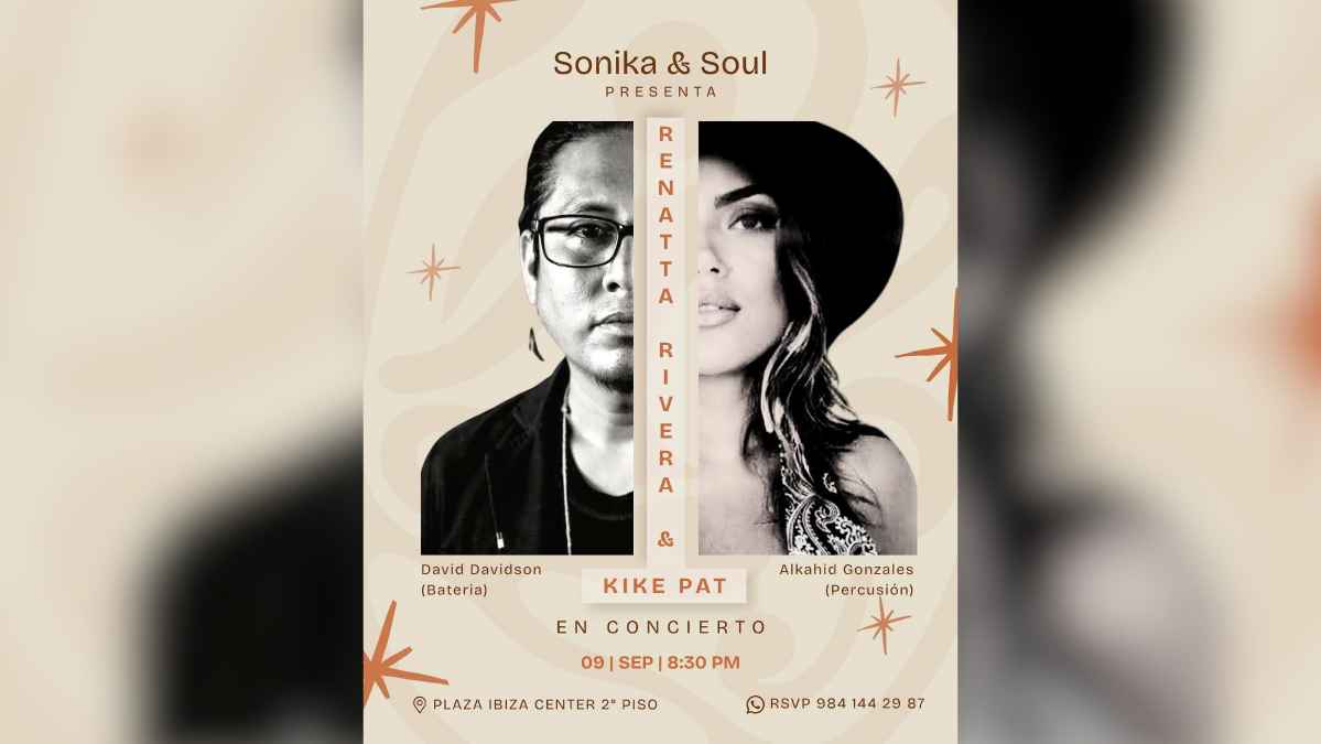 Renatta Rivera and Kike Pat in Concert