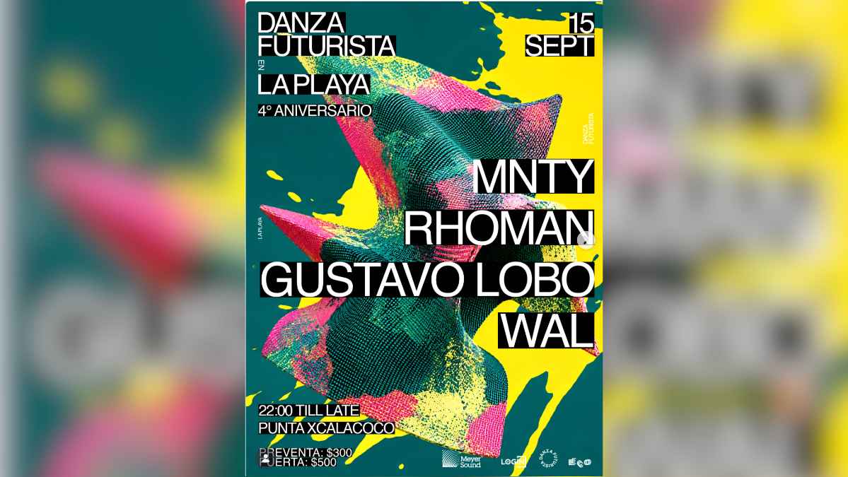 Danza Futurista Fourth Anniversary Beach Party
