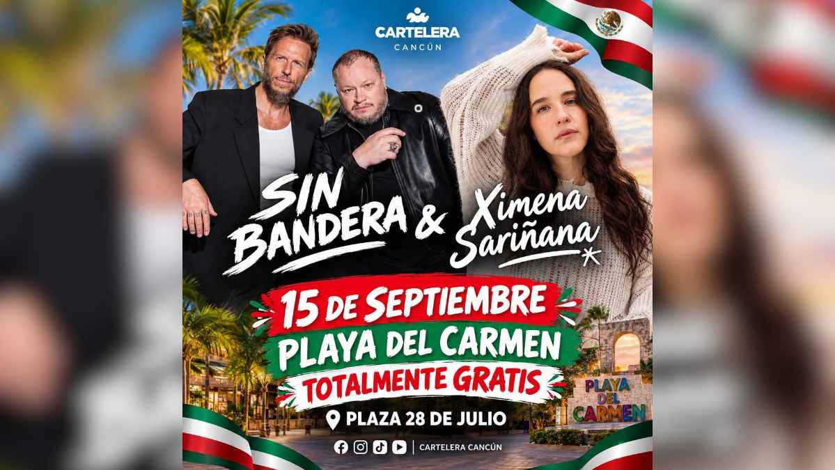 Mexican Independence Celebration in Playa del Carmen