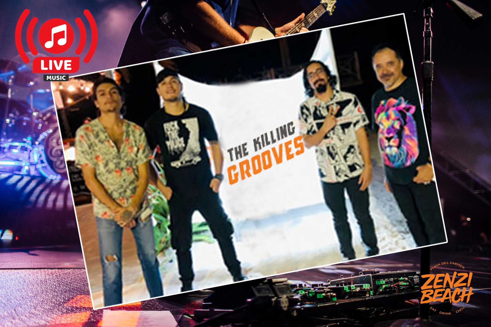 Segovia & The Killing Grooves at Zenzi Beach