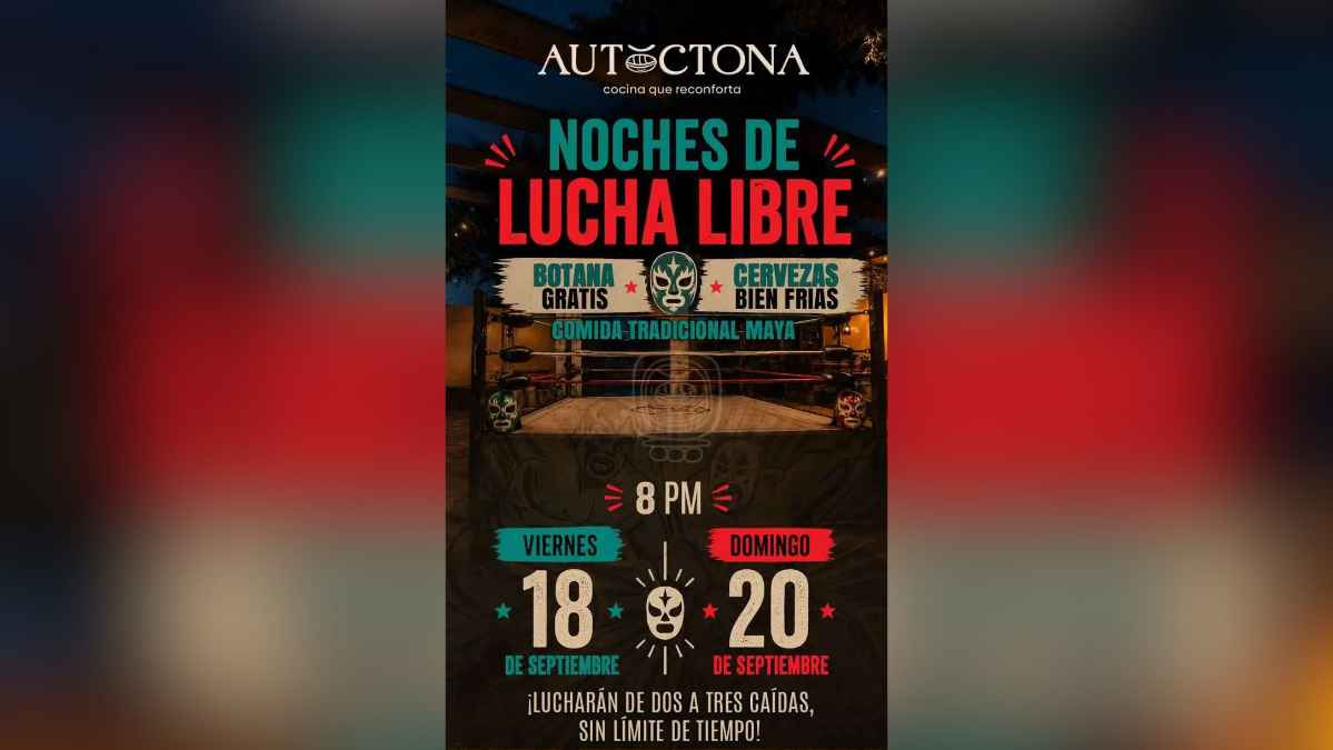 Sunday Lucha Libre Night at Autóctona