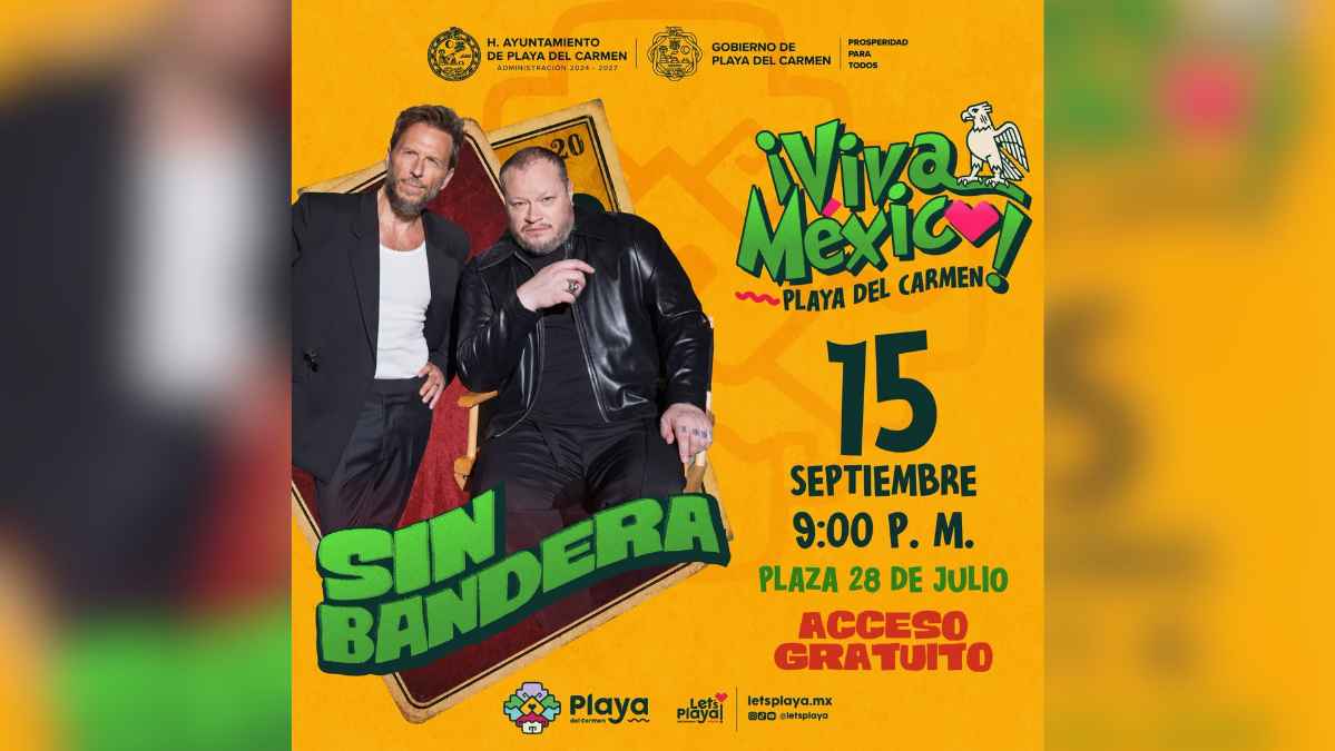 Sin Bandera Live in Playa del Carmen
