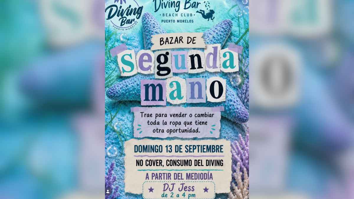 Secondhand Clothing Bazaar at Diving Bar