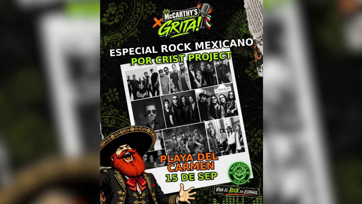 Mexican Rock Night with CRIST Project at McCarthy's 
