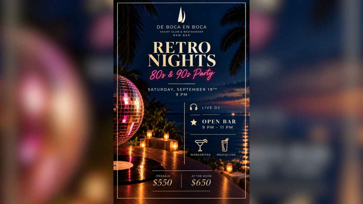 Retro Night at De Boca en Boca