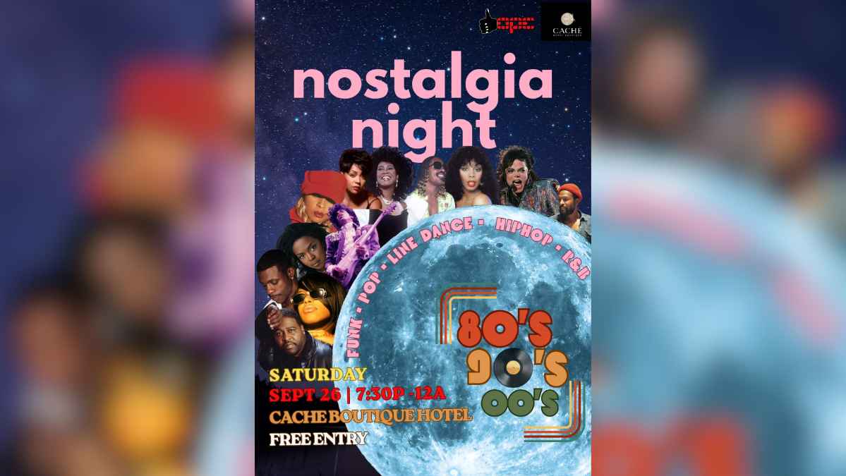 Nostalgia Night — 80s, 90s & 00s at Cache