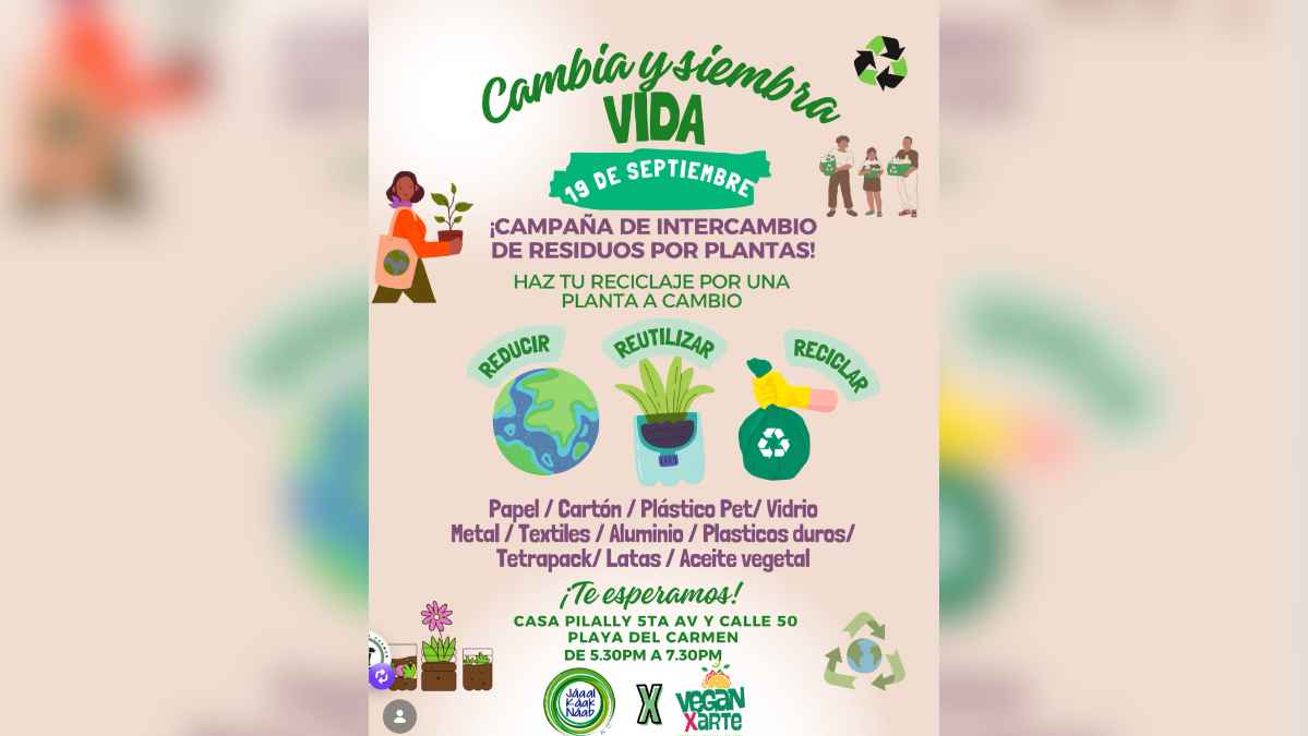 Cambia y Siembra Vida — Recycling Exchange