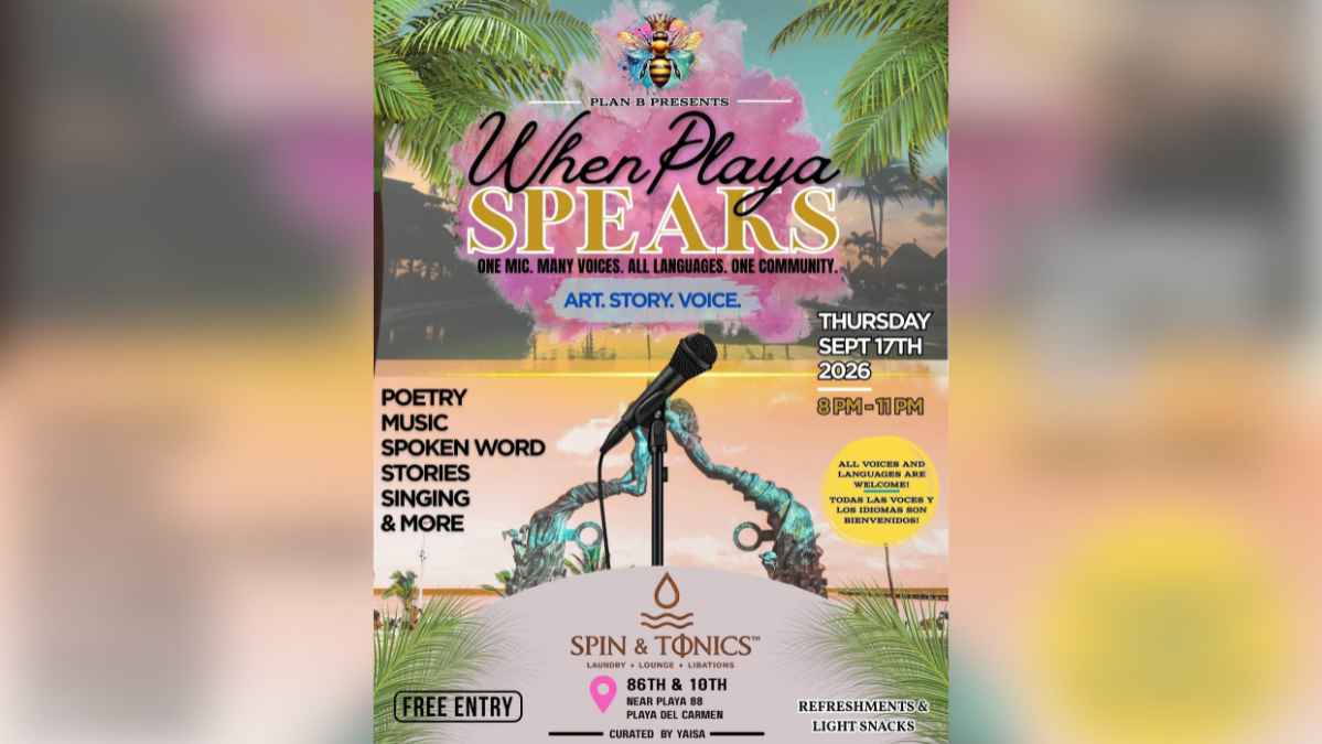 When Playa Speaks — Open Mic Night