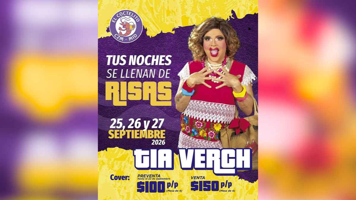 Tía Verch en El Coctelito