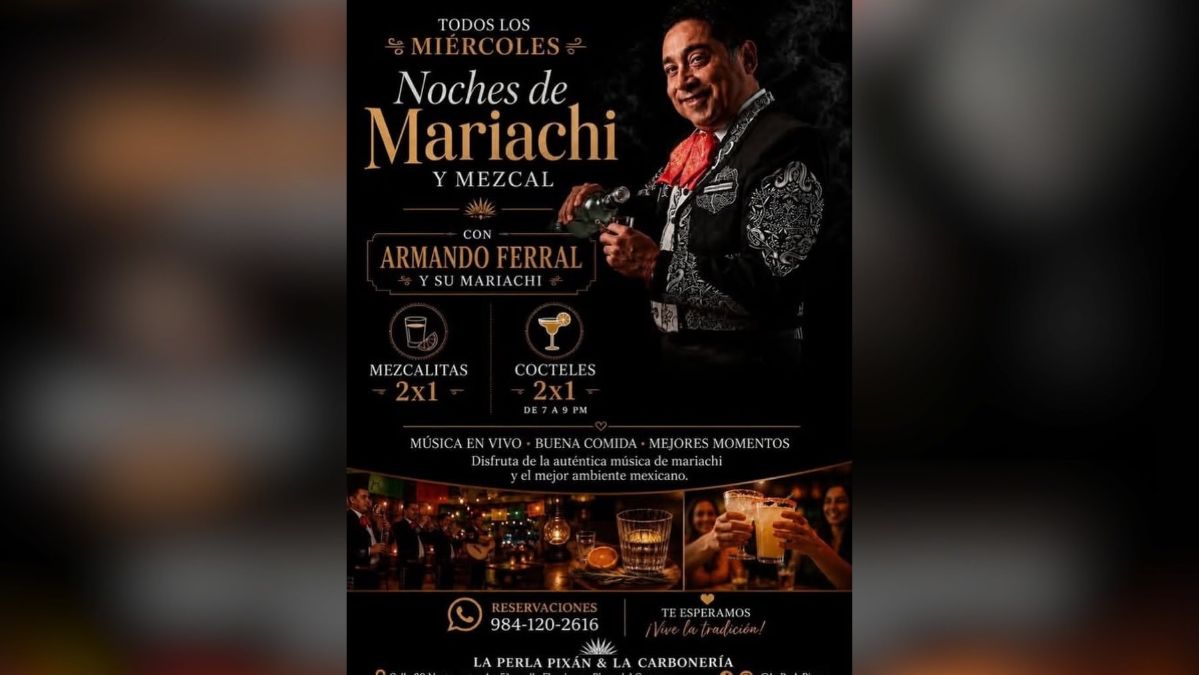 Mariachi & Mezcal Wednesdays at La Perla Pixán