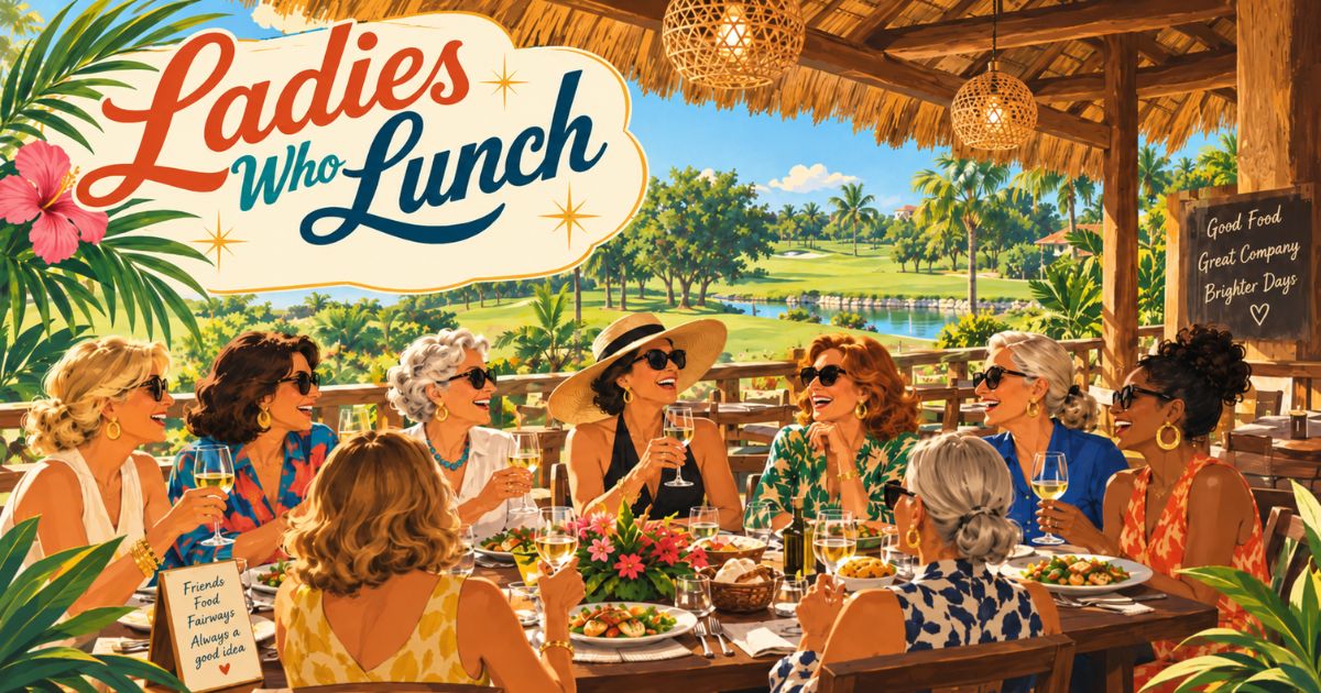 Ladies Who Lunch at The Divot