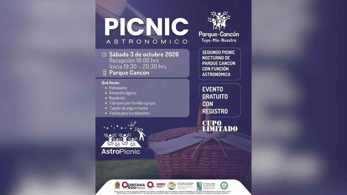 Astronomical Picnic at Parque Cancún