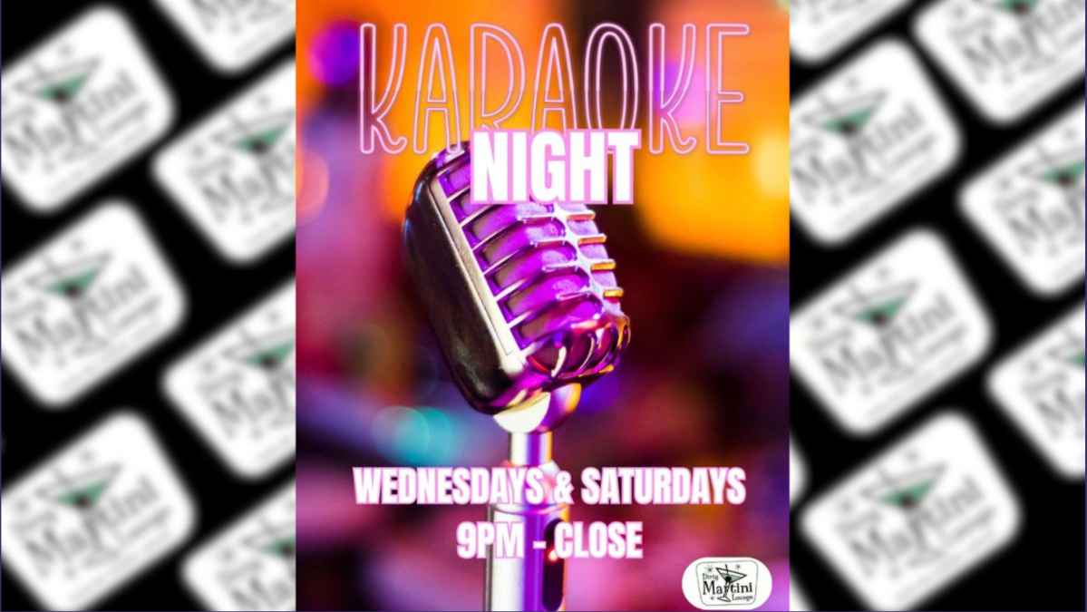 Karaoke at Dirty Martini