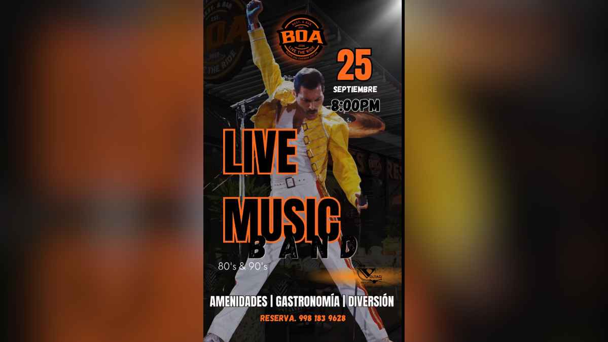80s & 90s Live Music at BOA