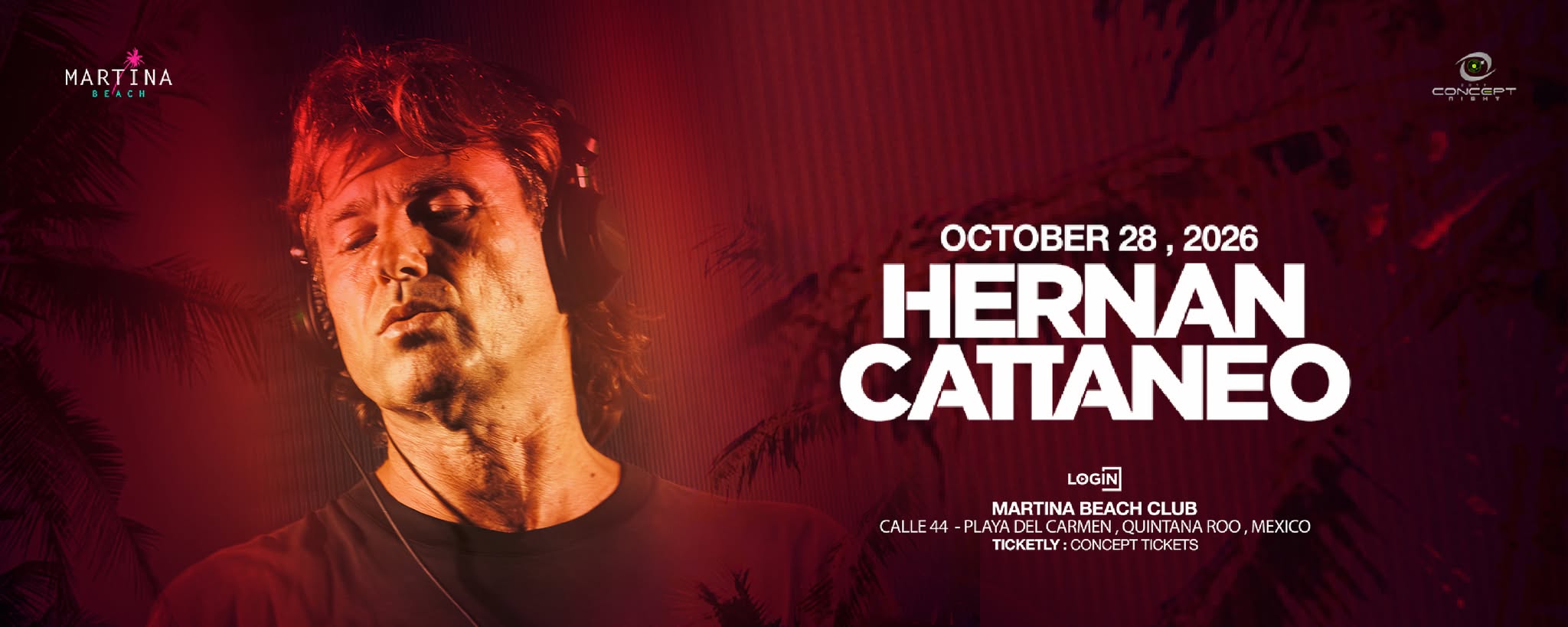 Hernán Cattáneo at Martina Beach Club