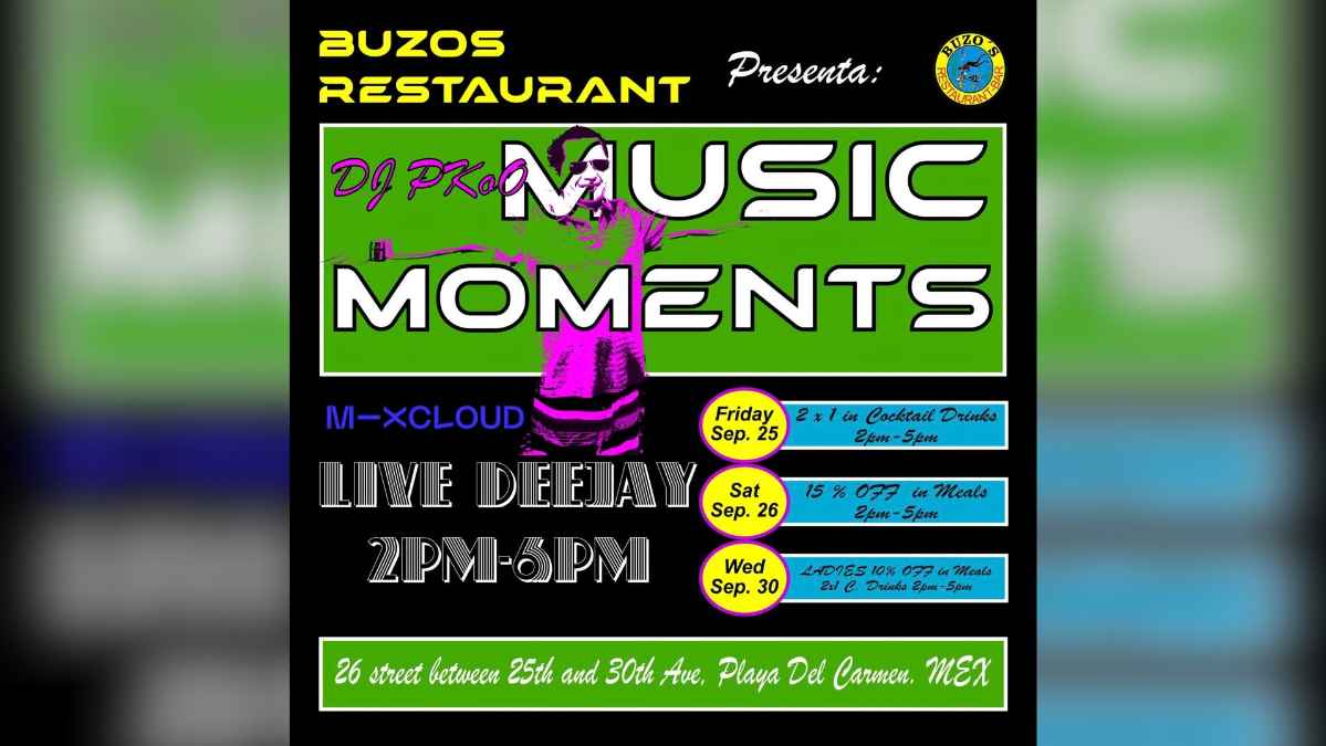 Music Moments at Buzo’s Restaurant