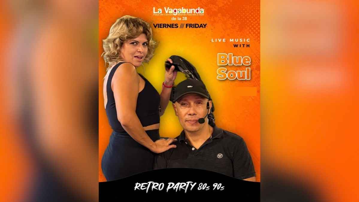 Retro Party Night with Blue Soul