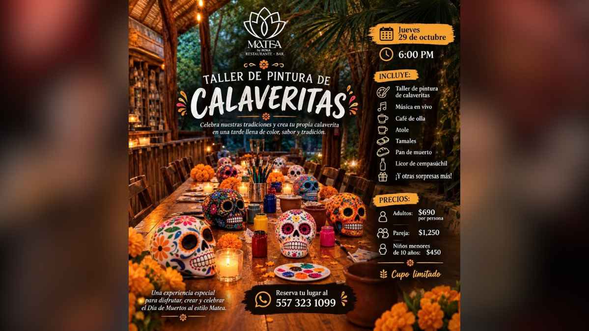Calaverita Painting Workshop at Matea