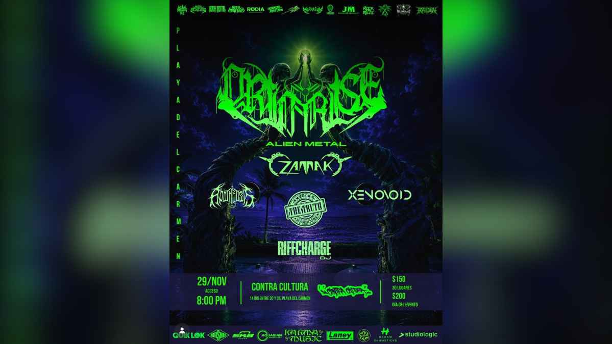 Orion Rise: Alien Metal in Playa del Carmen