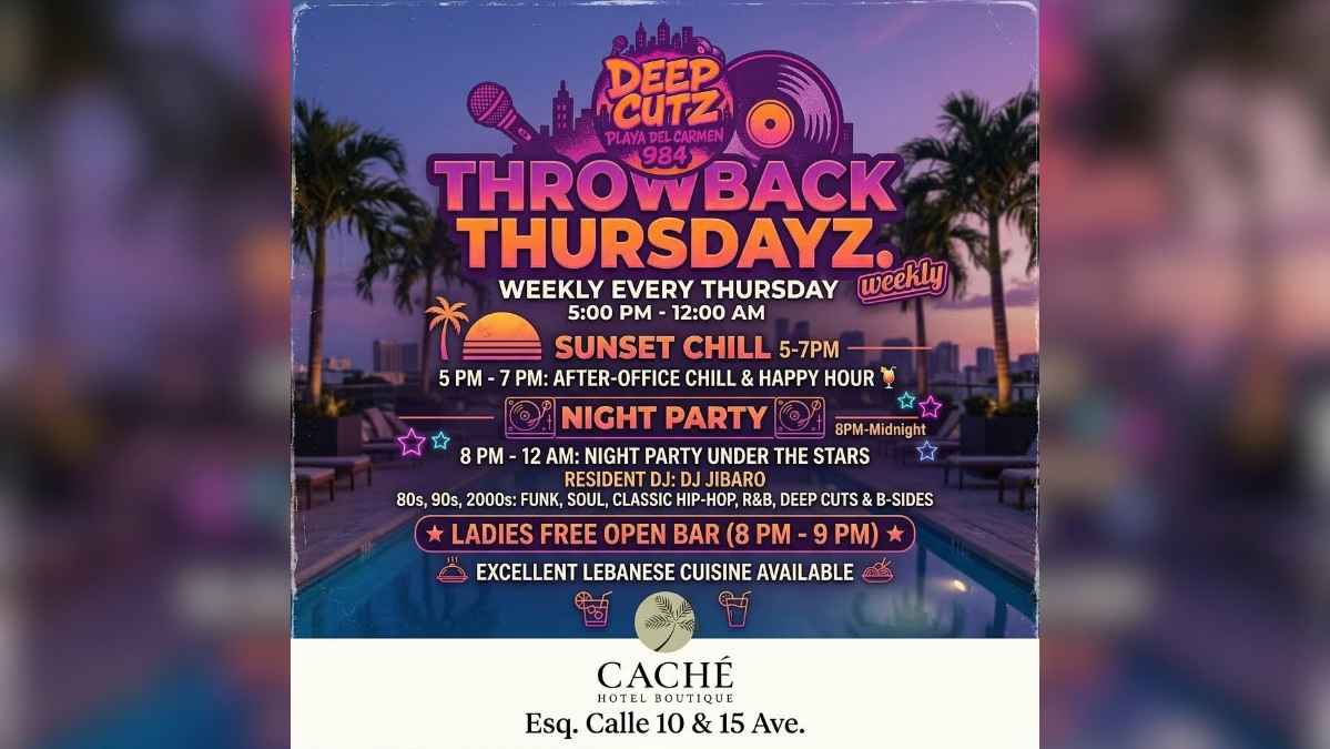 Throwback Thursdayz at Caché