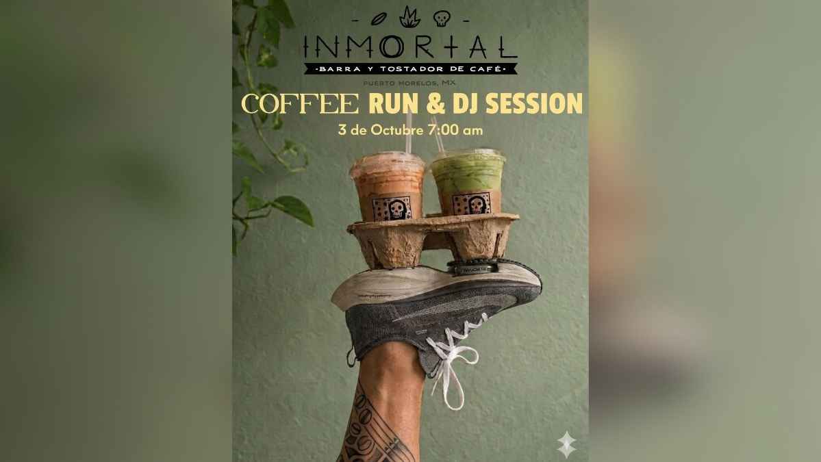 Coffee Run & DJ Session at Inmortal Café
