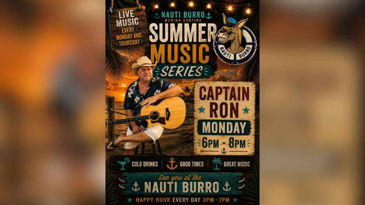 Captain Ron Live at Nauti Burro