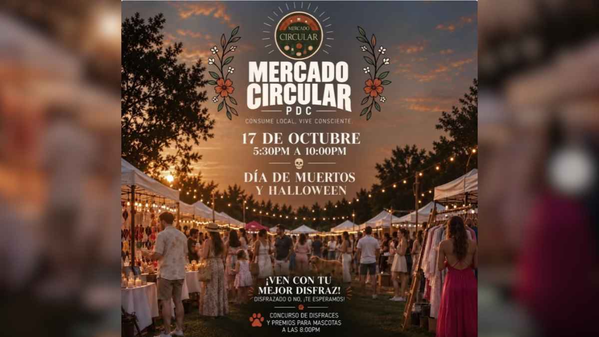 Mercado Circular PDC: Día de Muertos & Halloween Edition