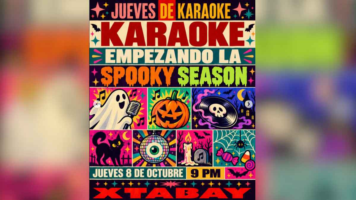 Spooky Season Karaoke at Xtabay