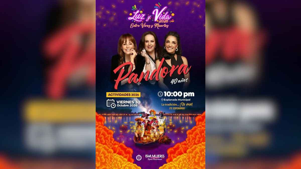 Pandora: 40th Anniversary Concert on Isla Mujeres