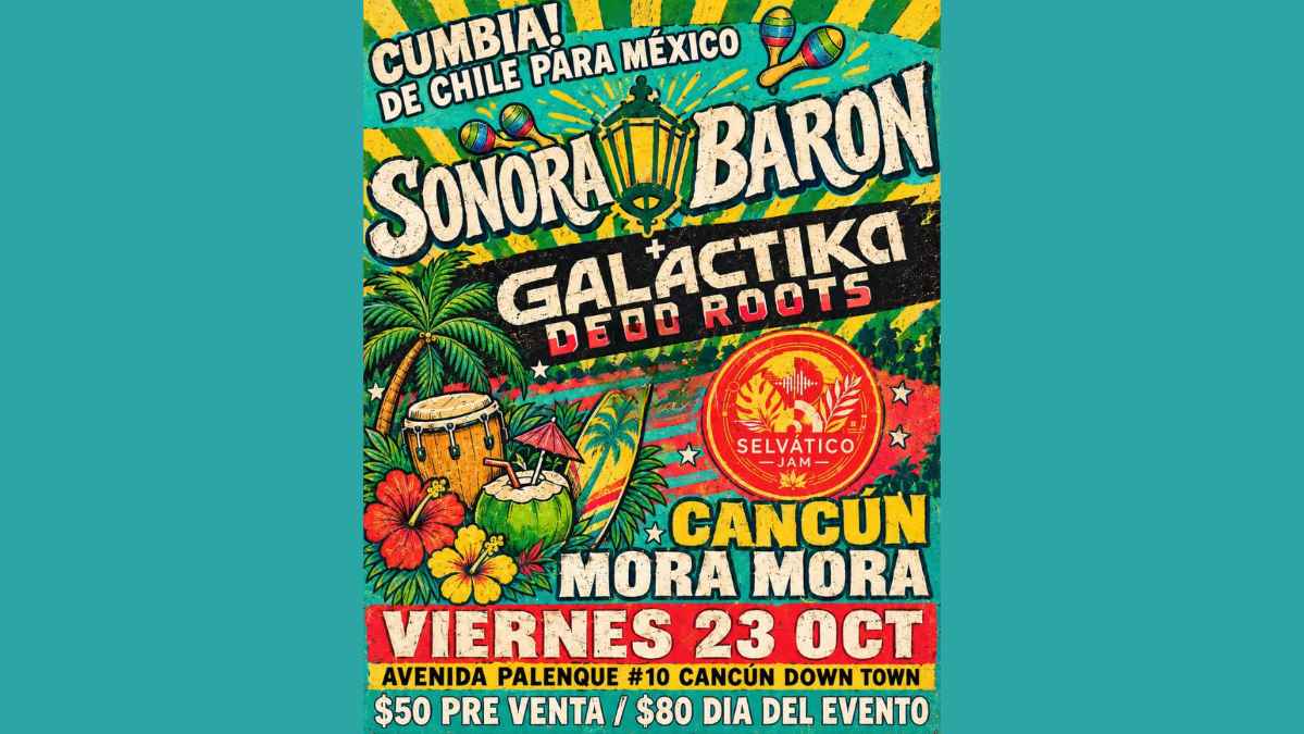 Sonora Barón + Galáctika Deep Roots + Selvático Jam 