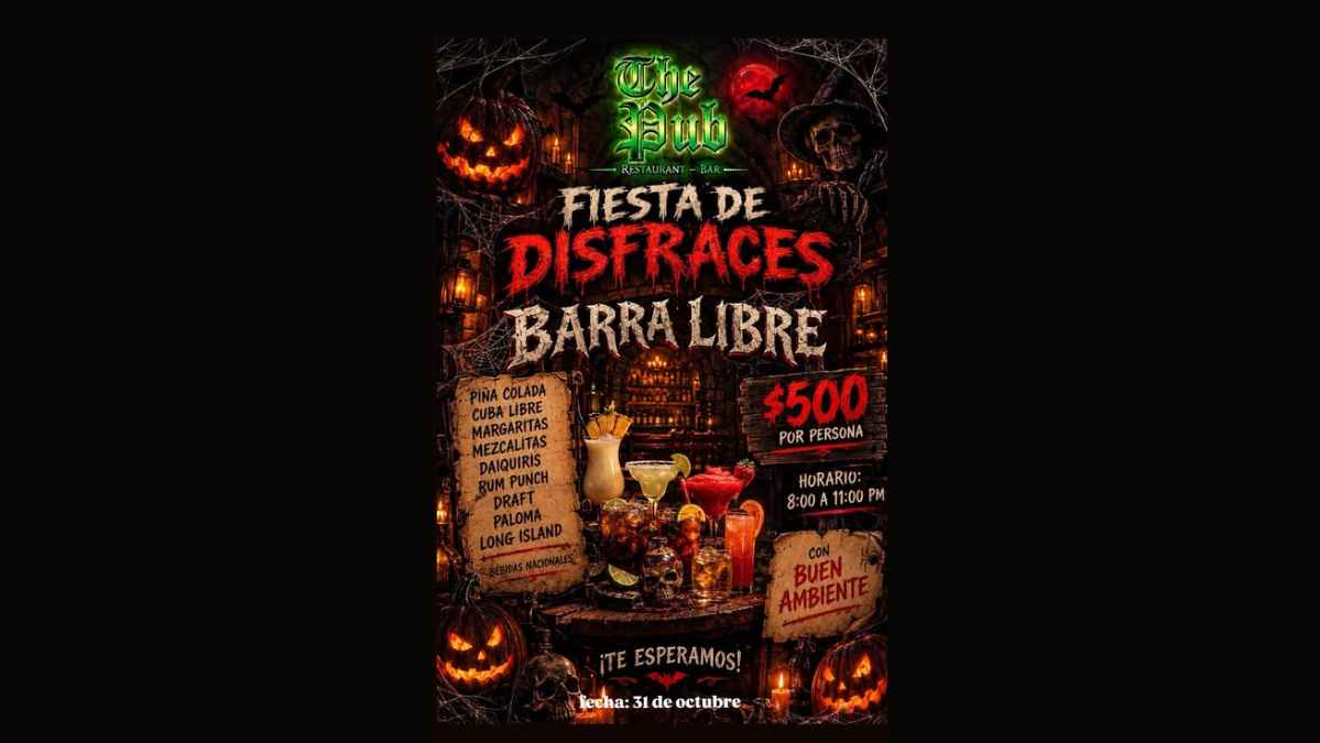 Halloween Open Bar at The Pub