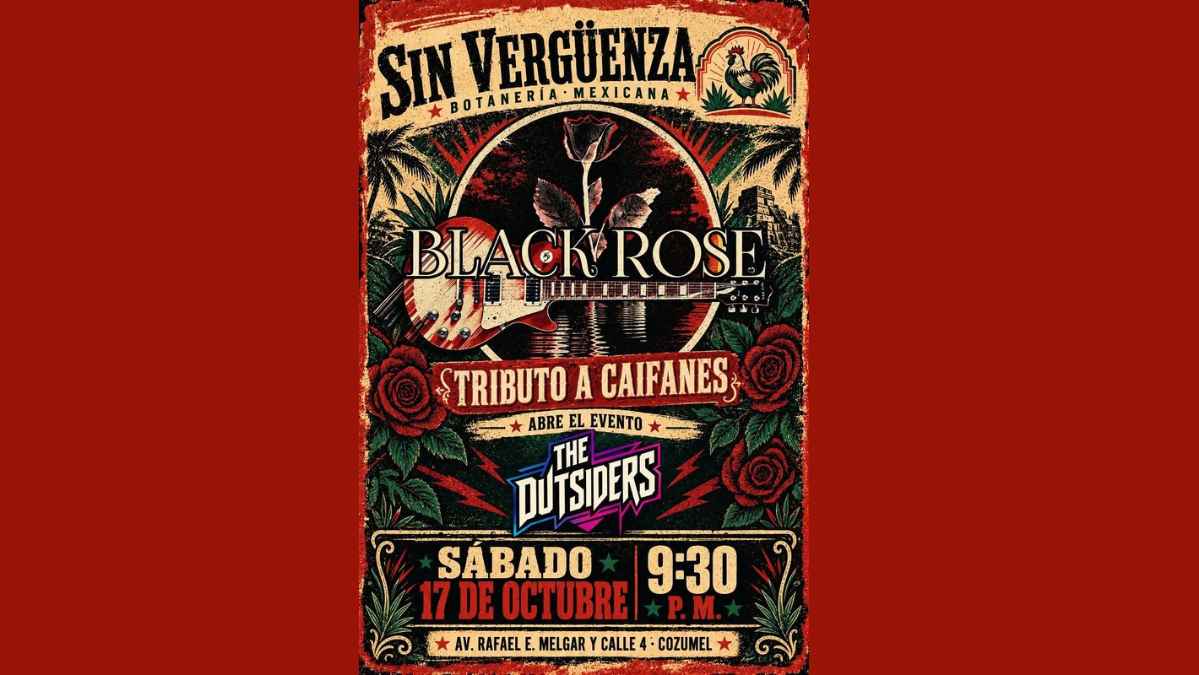 Caifanes Tribute with Black Rose at Sin Vergüenza