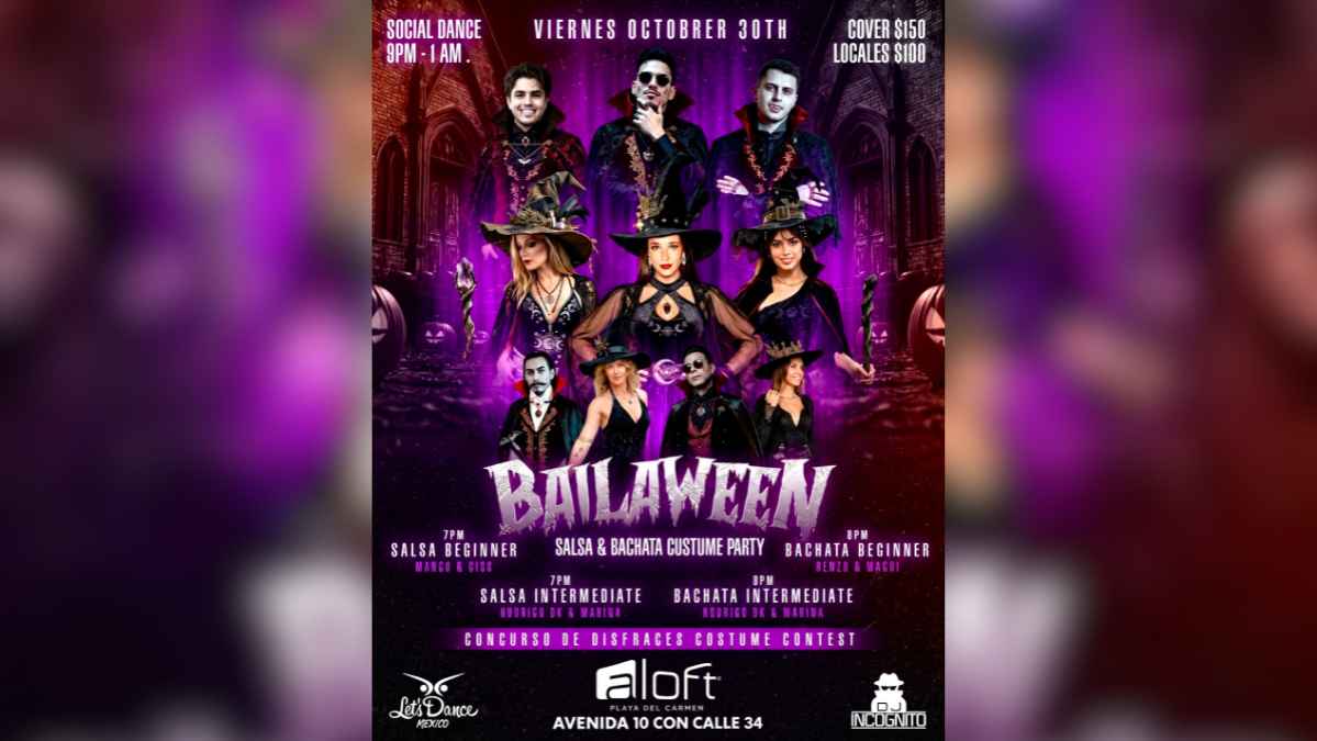 Bailaween — Salsa & Bachata Costume Party