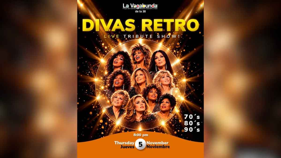 Divas Retro — Live Tribute Show at La Vagabunda