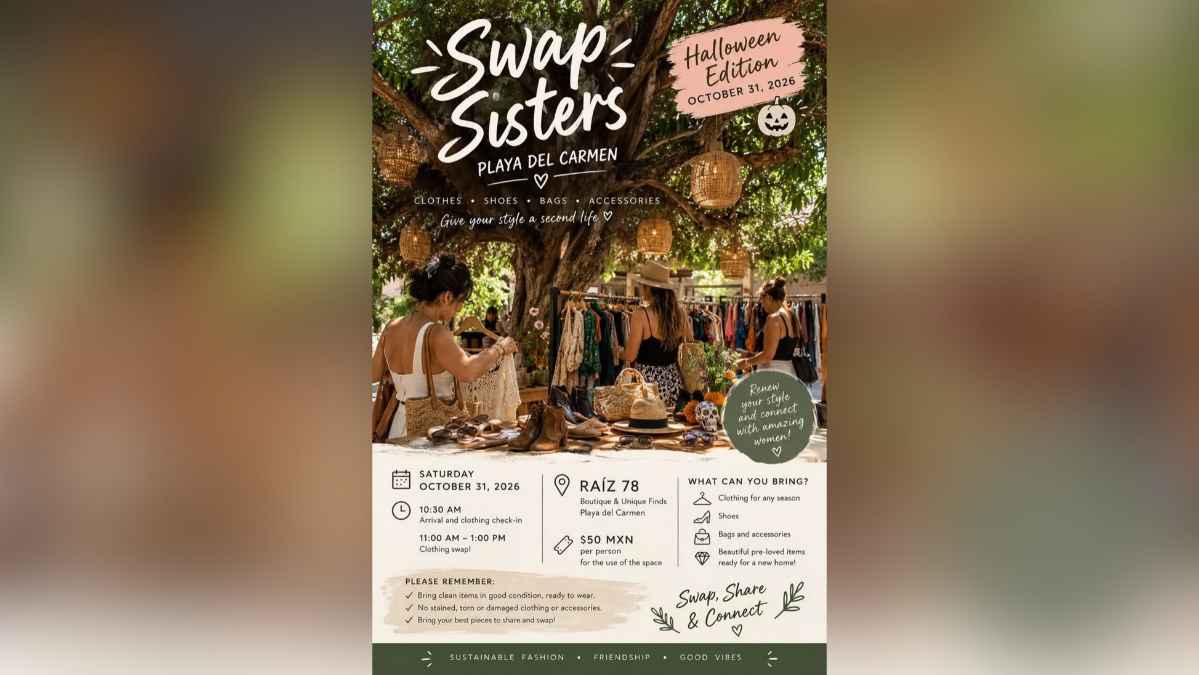 Swap Sisters Playa del Carmen — Halloween Edition