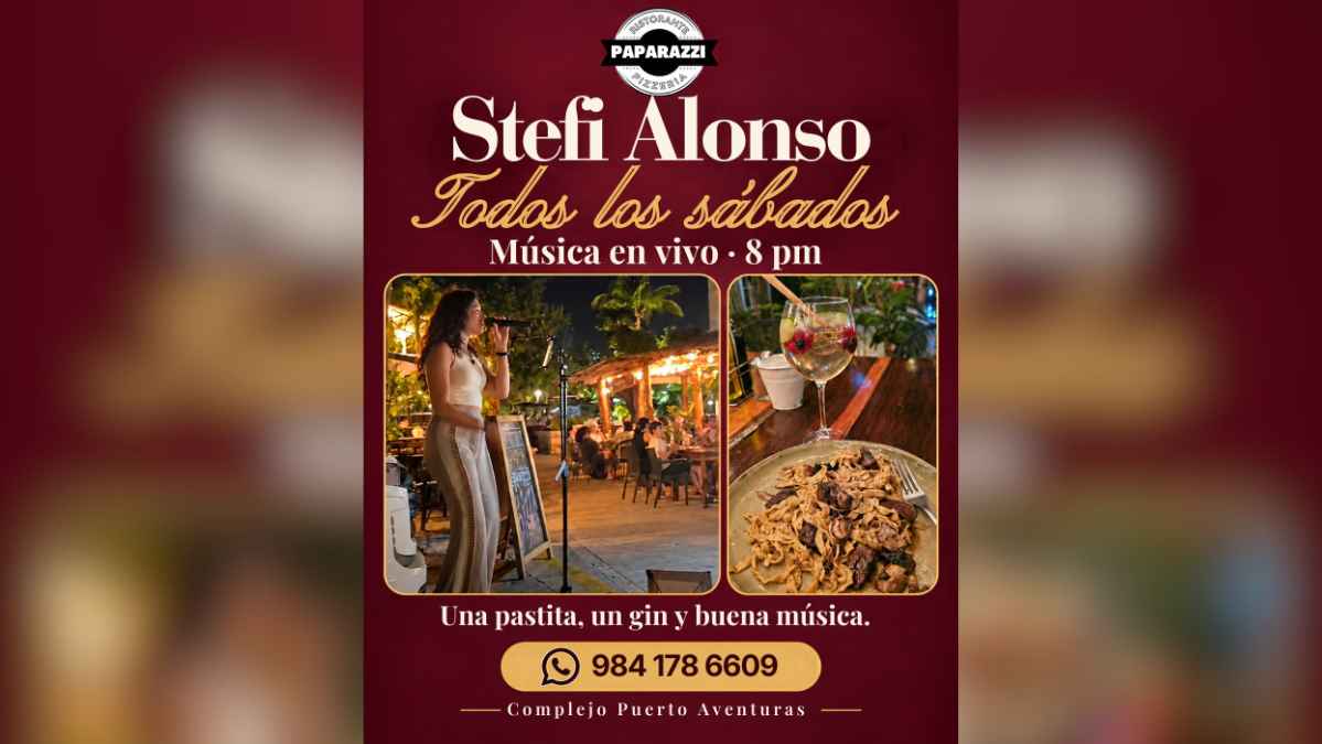 Stefi Alonso Live at Paparazzi 