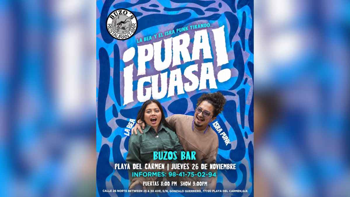 ¡Pura Guasa! — La Bea & Isra Punk Live Comedy Show