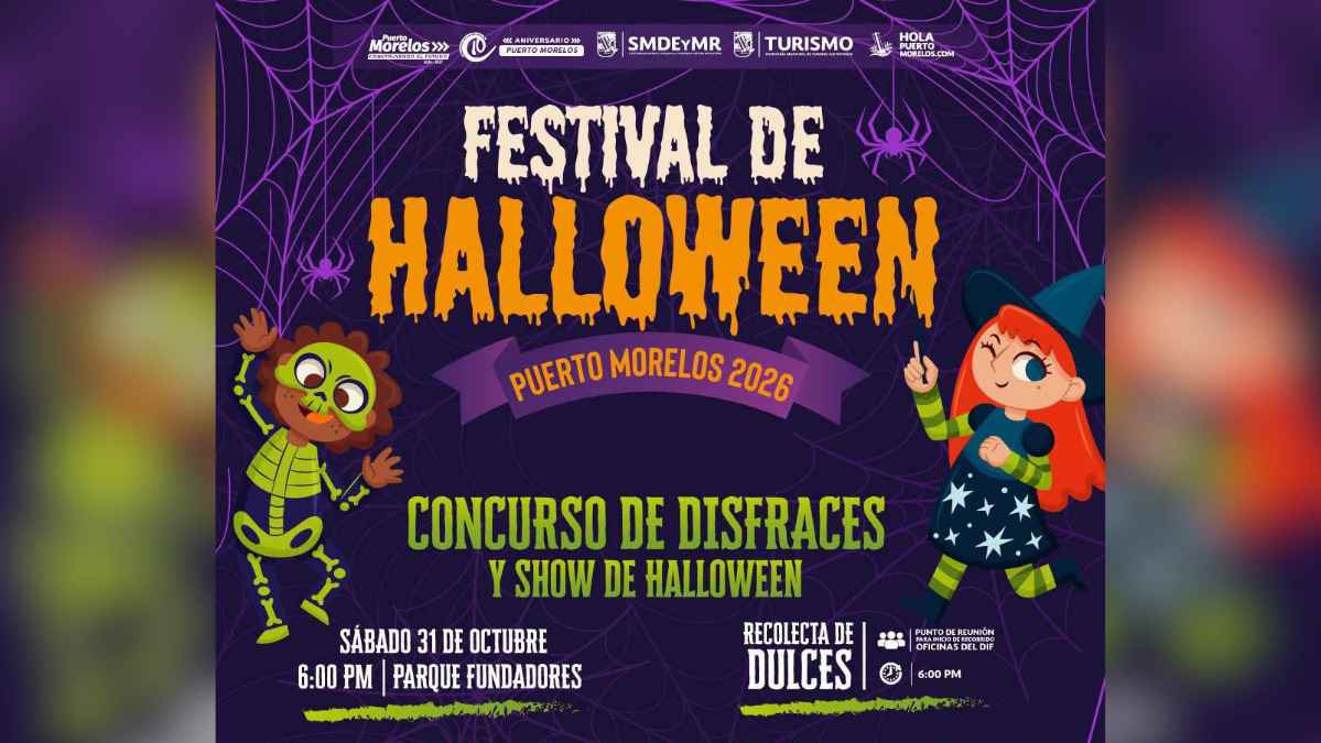 Costume Contest & Trick-or-Treating in Puerto Morelos