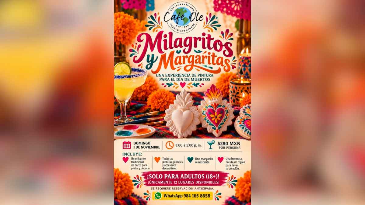 Milagritos & Margaritas at Café Olé