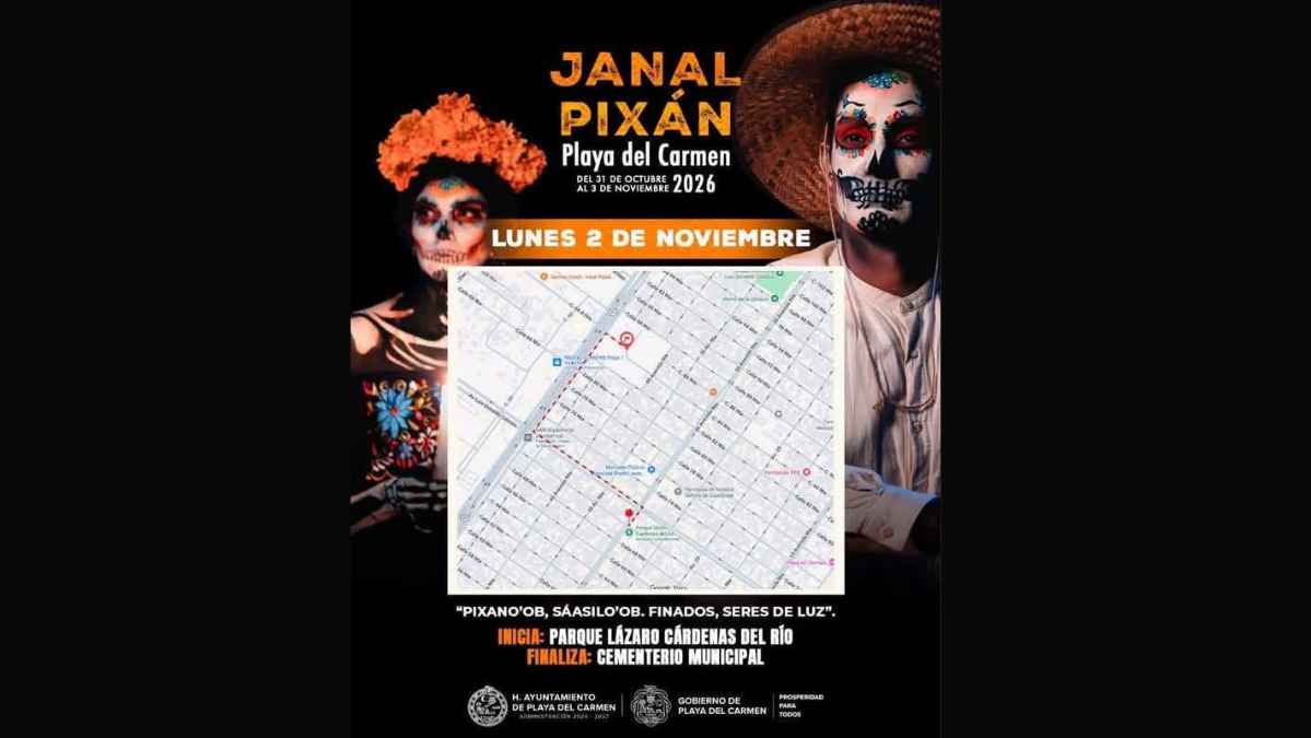 Janal Pixán 2026 — Procession of the Souls to the Municipal Cemetery