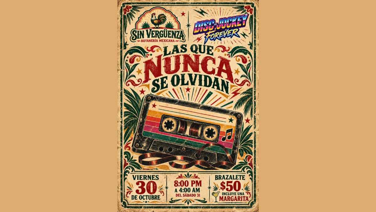 Retro Dance Night at Sin Vergüenza