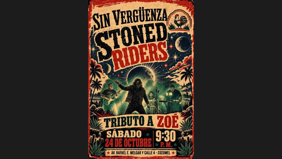 Stoned Riders — Zoé Tribute at Sin Vergüenza