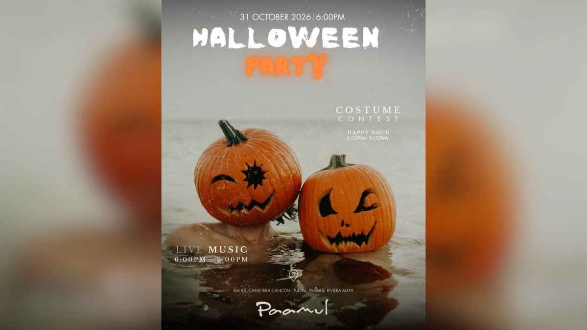 Halloween Party at Paamul Beach Club 