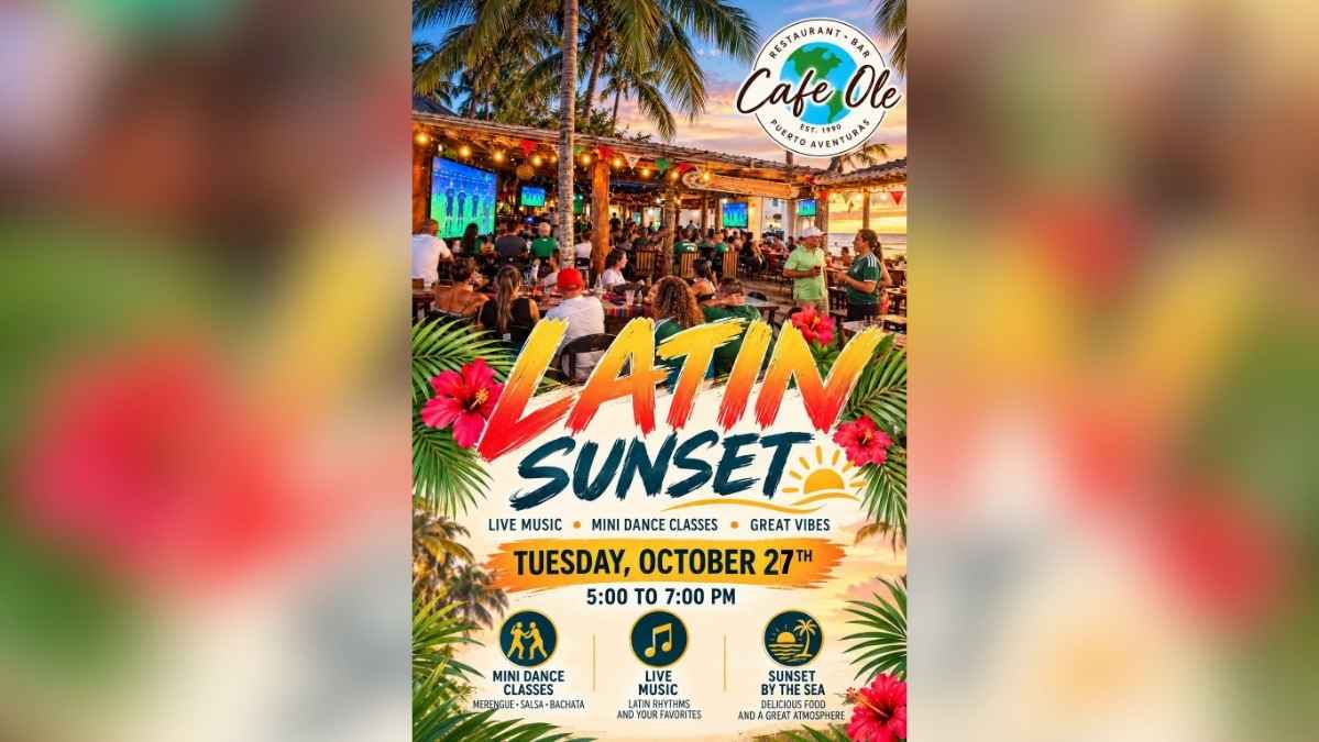 Latin Sunset at Café Olé