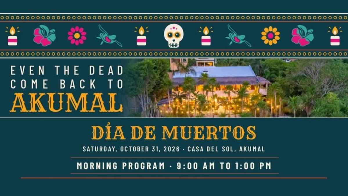 Día de Muertos at Casa del Sol — Akumal