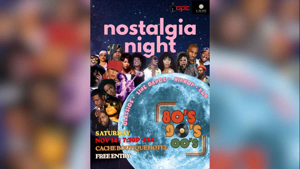 Nostalgia Night: 80s, 90s & 2000s Classics 