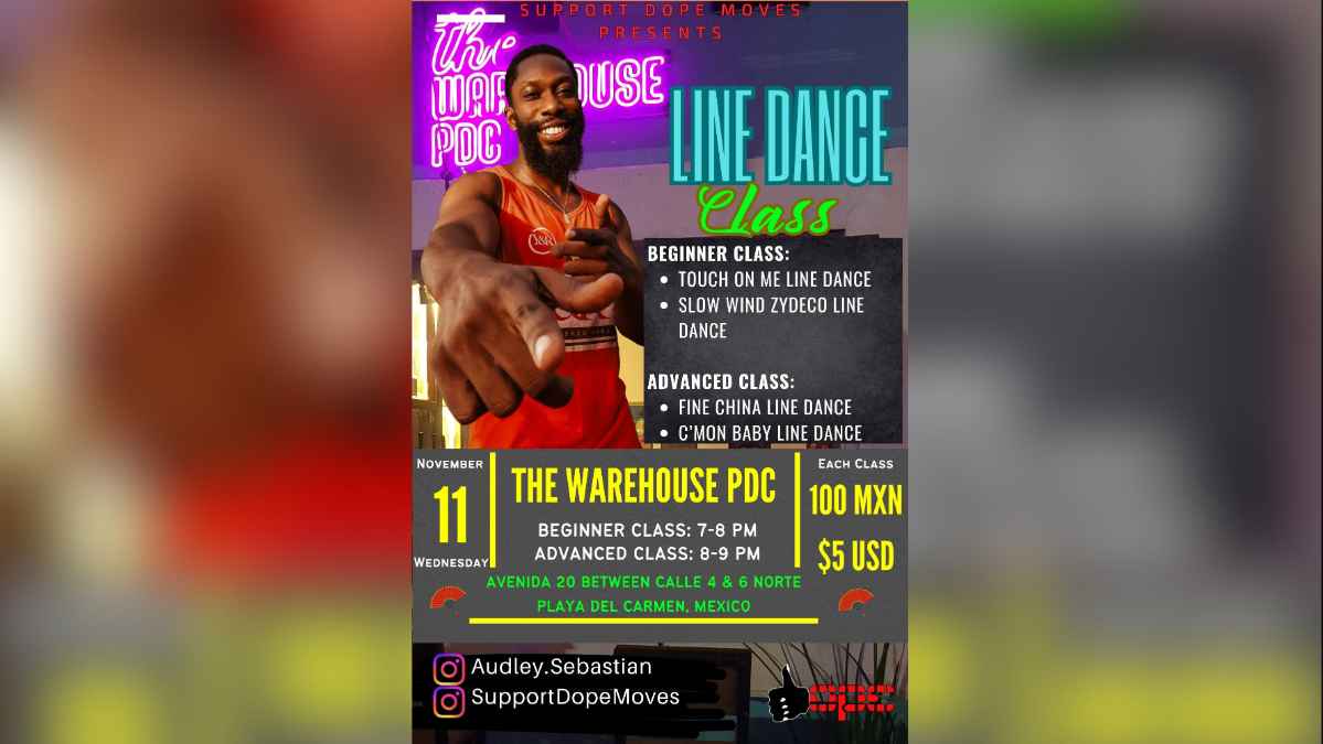 Line Dance Classes at The Warehouse PDC