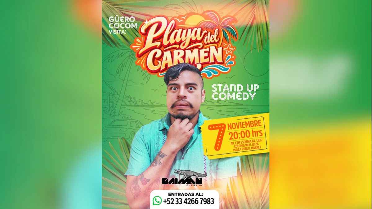 El Güero Cocom en Playa del Carmen — Stand Up Comedy