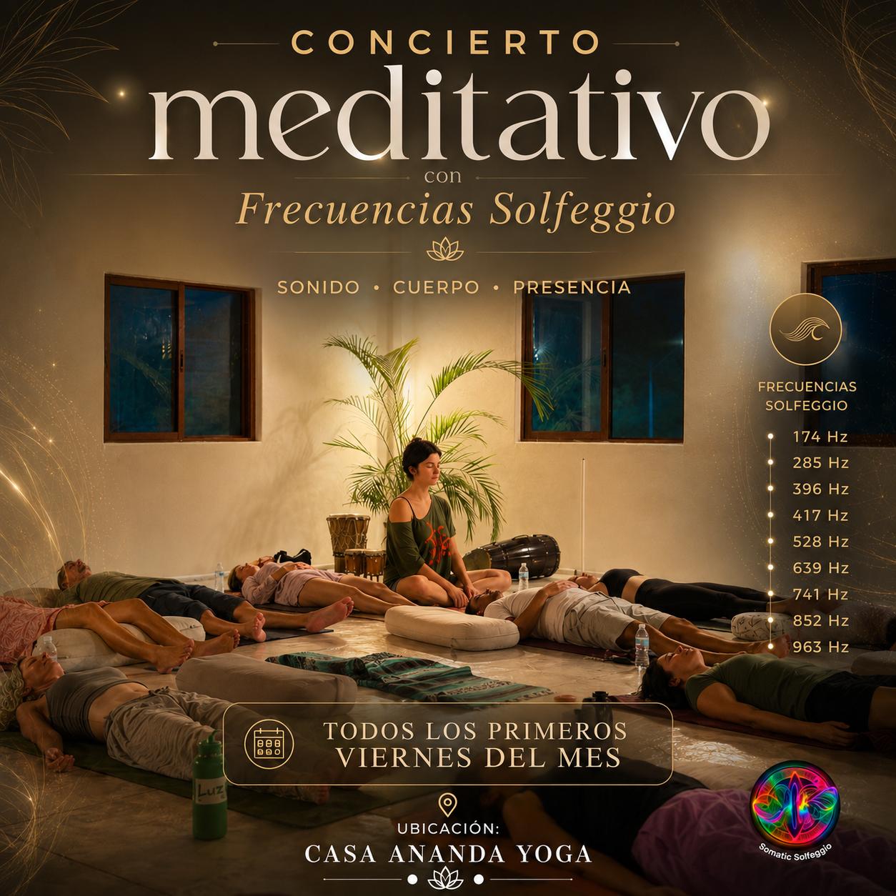 Conciertos Meditativos Casa Ananda 2026